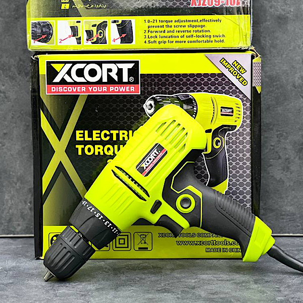 ‎دریل پیچ بند  برقی ایکس کورت  ‎مدل XJZ09-10A