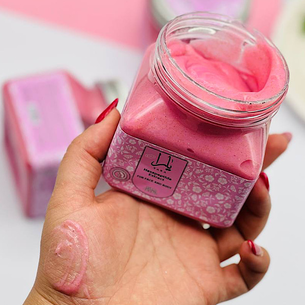 اسکراب شنی صورتی