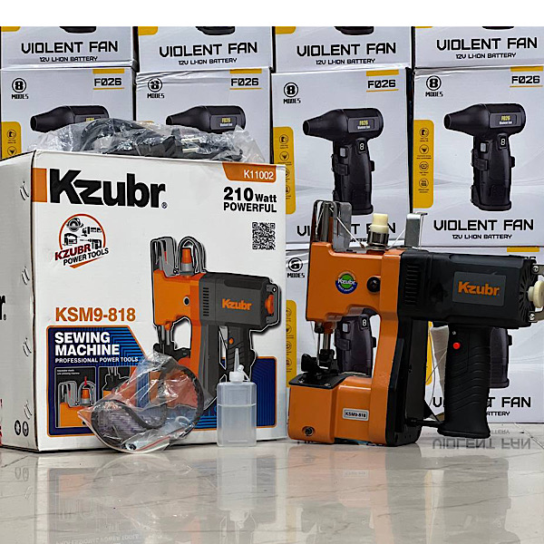 ‎دستگاه سرکیسه دوز زوبر مدل  kzubr KSM9-818 K11002